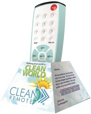 5-Pack Clean Remote CR1 Universal TV Remote Required by Best Western