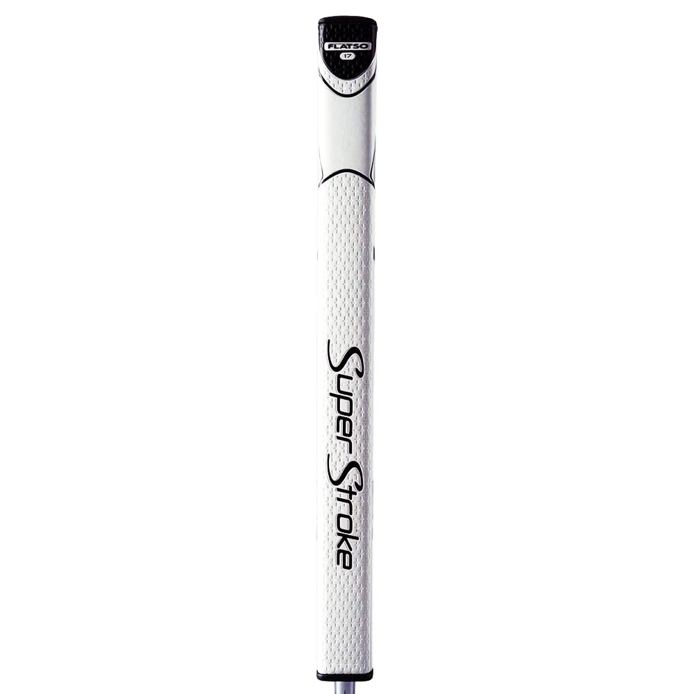 SuperStroke Zenergy Flatso Golf Putter Grip with No Taper Enhanced SPYNE Technology, New Multi-Zone Texturing and Tech-Port