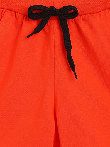 Image of Li'l Tomatoes Girls 100% Cotton Combo Shorts Pack of 2 | Soft & Breathable Summer Shorts | Elastic Waist Casual Wear | 2-14 Years