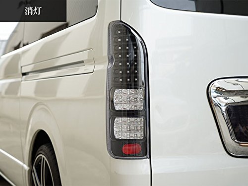 Amazon | 200系 ハーフブラック クリアレンズタイプ LED