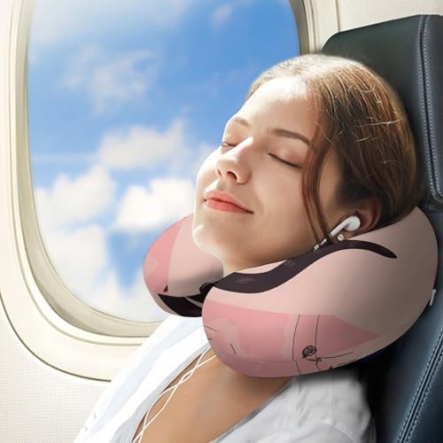 Almohada de viaje espuma viscoelástica tamaño único miniatura 3