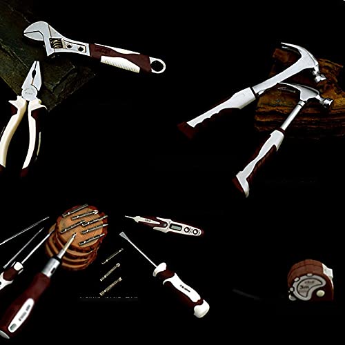 Werkzeugkasten 82-piece Toolbox Set Multifunktional Haushalt Werkzeug Kit Elektriker Toolbox mit elektrischer… – Bild 3