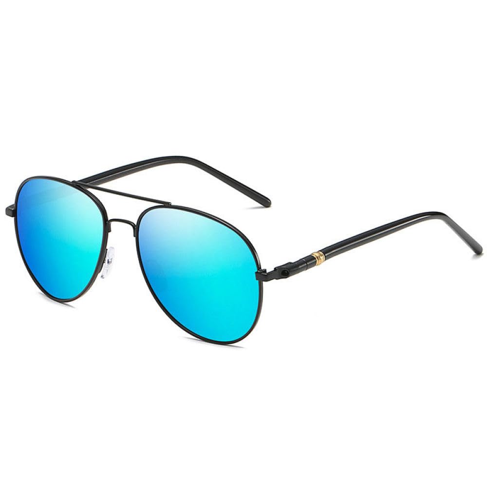 2024 modne okulary przeciwsłoneczne pilotki dla mężczyzn spolaryzowane fotochromowe okulary do jazdy dziennej damskie gogle kameleonowe unisex, C6 lodowy blękit