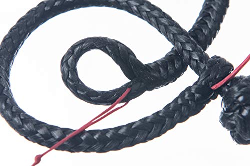 New Marine Dyneema Rope Shackle 3 mm Black - Breaking Load 900 kg, 18 cm x 7 cm - Image 3