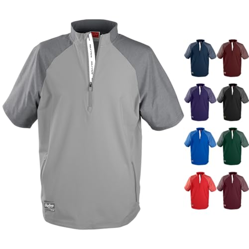 Easton Men's Rawlings | Colorsync Short Sleeve Cage Jacket | Adult Sizes | Multiple Colors
