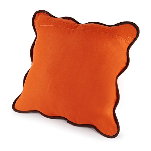 Unisex bedspread (antique, romantic, bohemian style blanket, quilted, easy maintenance, 230 cm x 250 cm), Cotton, Rot - 45x45 cm, 45 x 45 cm