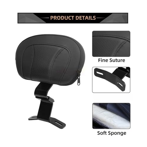 Soutien dossier passager et appui-dos conducteur Touring Electra 09-22 - 5