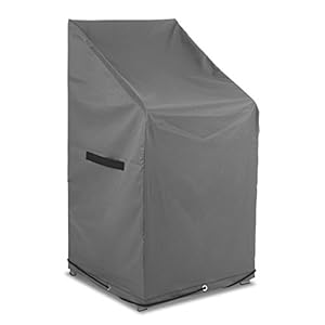 PRIMA GARDEN Abdeckhaube für Gartenstühle| 65x65x120/80 cm | 600D Polyester | Wasserfest | Abperleffekt | UV-resistent, Robust