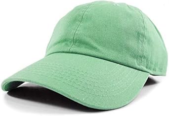 Solid green baseball cap Clearance