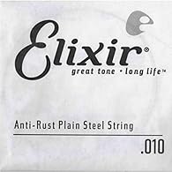 Single String Gauge: 010 Elixir Strings retain their tone longer than any other string, uncoated or coated. *Elixir Strings player survey Anti-Rust Plated Plain Steel Strings also resists tone-deadening corrosion, ensuring longer life for the entire ...