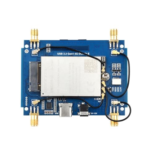 Carte d'extension communication USB 3.2 5G avec boîtier pour module M.2 Simcom Quectel - 7