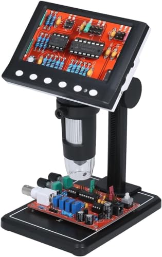 Image of Microscope Accessories kit Slide Preparation camer Digital Microscope Photo and Video with 4.3-inch 1080P Screen Microscope 1000X Magnification TD-1048IM