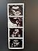 Customed 2D Prank Pregnancy Ultrasound Sonogram REAL US PAPER Photo Strip of 4 photos