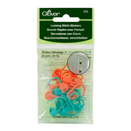 Clover Lock Ring Markers 20/pkg