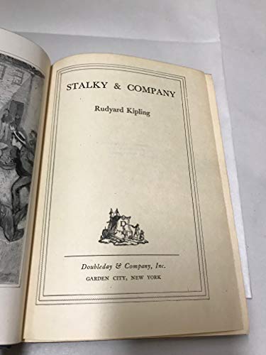Stalky and Company by Kipling, Rudyard B000NZFA7A Book Cover