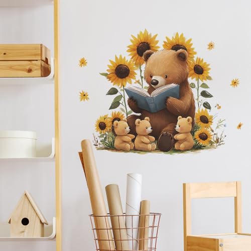 Achang vinilos decorativos adorables para pared infantil miniatura 5