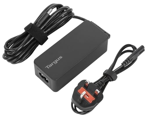 Targus 45w Fast USB-C Charger with Power Delivery for Latest Smartphones, Laptops & Tablets | Durable Cable & Connector, 1.8m | UK Plug | 2 Year Warranty