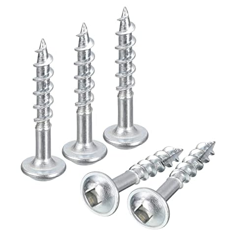 sourcing map Pocket Hole Screws, 50pcs Cover