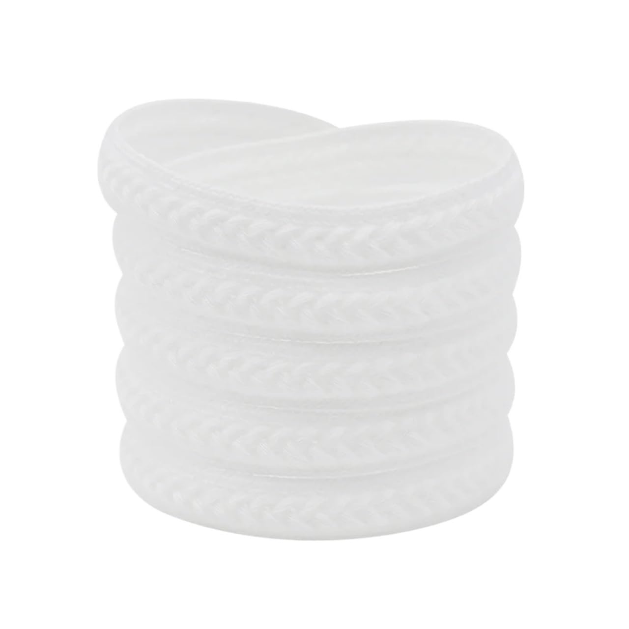 Fat Ear Schnürsenkel, 1,5 cm breit, Baumwollleinen, gedrehte Schnürsenkel für Sneaker, 60–180 cm