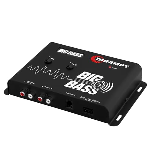 Image of Taramps Big Bass DSP Car Audio Processor Deep Bass Enhancer with Adjustable Frequency and Sweep Controls Subwoofer Impact Booster for Powerful Car Audio Systems
