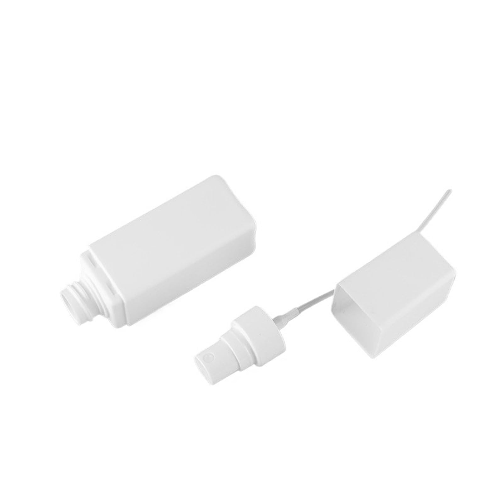 60 ml 75 ml 90 ml butelki do wielokrotnego napełniania pusta butelka z rozpylaczem przenośny pojemnik biała plastikowa butelka do napełniania perfum (60 ml_30 szt.)
