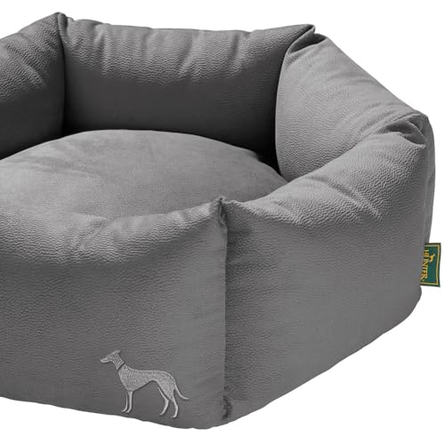Orthopädisches/Ergonomisches Hundesofa Merida 6-eckig Farbe anthrazit, Größe XL