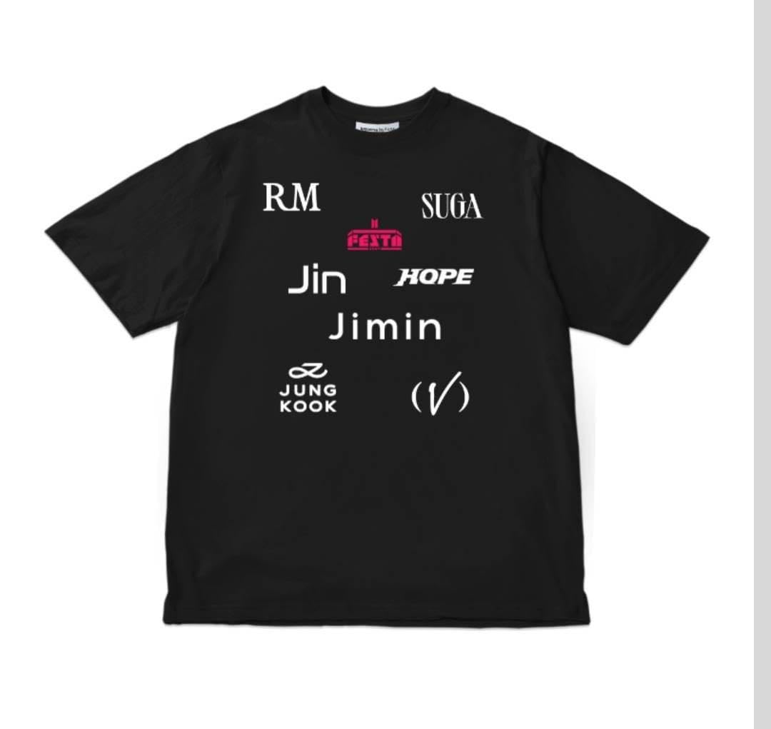 Amazon.co.jp: BTS FESTA 2024 byfansロゴ Tシャツ Lサイズ : おもちゃ