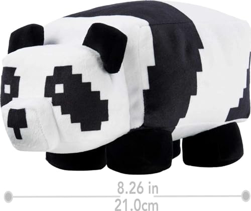 Minecraft Basic Panda Plush, Video-Game Character Soft Doll, Collectible Toy Gift for Ages 3 Years & Older - image 4