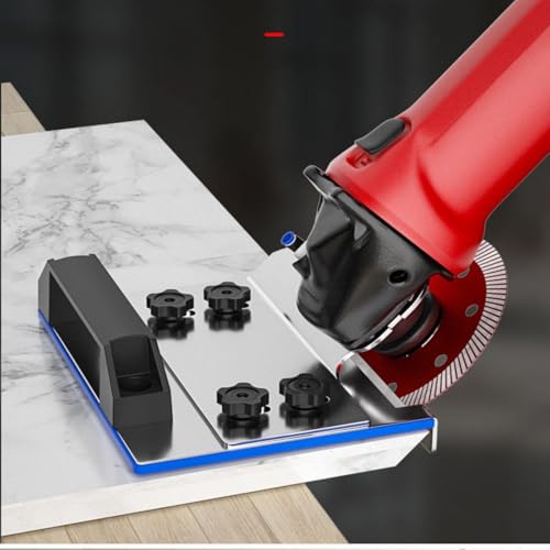 Generic Ultimate Tile Cutting Solution - Angle Grinder Tool With Stand For 45 Degree Chamfering,Angle Grinder Tile Chamfer Stand For 100-Type Angle Grinders. thumb #2