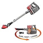 POWERPAC PPV3700 Lightweight Cordless Handheld Stick Vacuum cleaner with 0.6L Dust container and Adjustable Suction Nozzle