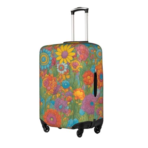 Bright Color 1 Tsa Approved Luggage Cover For 18-32 Inch Suitcases Scratch-Resistant Stretch Luggage Cover2