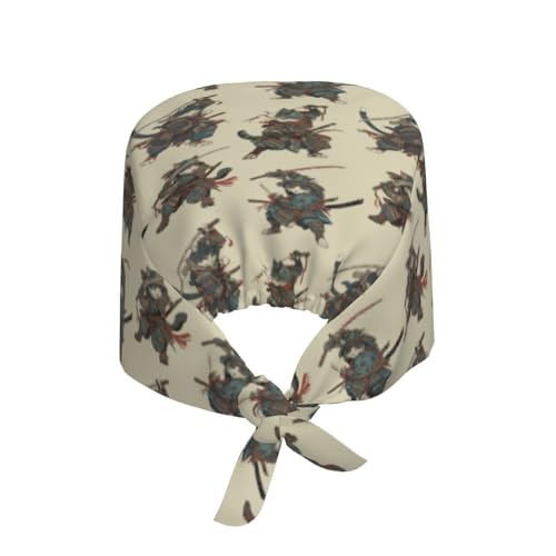 Image of Working Cap Scrub Cap with Sweatband | Adjustable Nurse Surgical Caps, for Men Women, Tie Back Hat