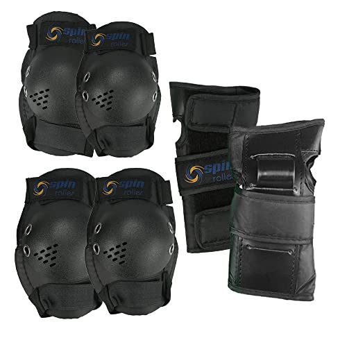 Kit Proteção Skate Adulto Patins Longboard Segurança Conforto (G)