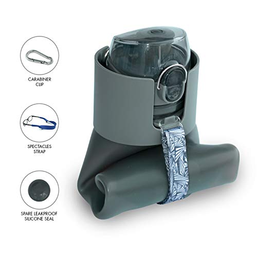 Collapsible Water Bottle Bpa free Food-Grade Silicone-Leak Proof Refillable Travel Drinking Bottles For