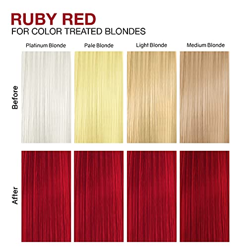 Celeb Luxury Gem Lites Colorwash, Professional Semi-Permanent Hair Color Depositing Shampoo, Ruby - Thumbnail 4