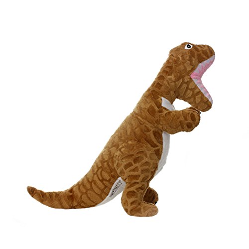 Mighty- Dinosaur Trex - Squeaker-Multiple Layers. Made Durable, Strong & Tough. Interactive Play (Tug, Toss & Fetch). Machine Washable & Floats #TOP30