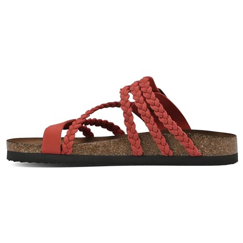 Image of White Mountain Women's Hayleigh Braided Footbed Sandal