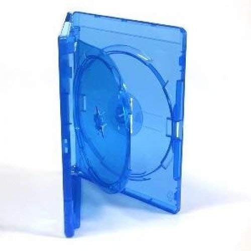 5 X Amaray Double Blu Ray Disc Case - With A Inner Tray,14mm Spine And Outer Sleeve For Holding Artwork Inlay. Hold Two Discs Of Any Format Packaged In Dragon Trading Packing