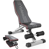 Adjustable Weight Foldable Bench Press for Full Body Workout only .99: eDeal Info