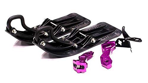 Integy RC Upgrades for HPI, Front Sled Ski Attachment Set for HPI Savage Flux, Savage-X & Savage XL(for RWD)