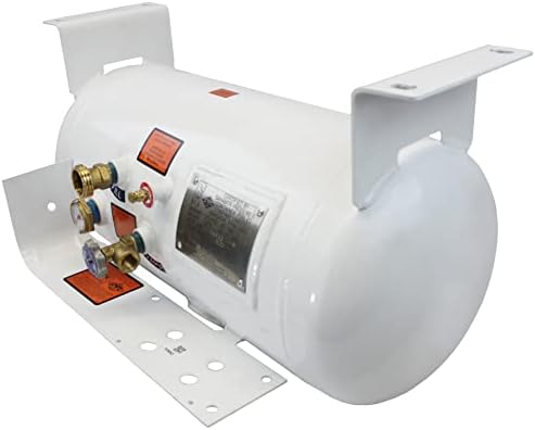 Flame King YSN122 12.2 Gallon RV, Van Or Trailer Horizontal ASME RV Propane Tank Cylinder, 12" x 28"
