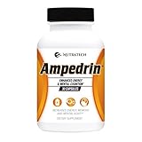 Ampedrin –Energy Pills and Nootropic Brain Booster for Enhanced Mental Clarity and Focus with Caffeine and Other Powerful Stimulants!