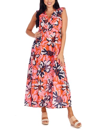 Robe longue Tanya Mud Pie pour femme en coton léger chic