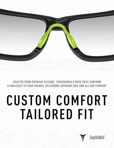 Image of ToughAsNails Standard Fit Replacement Nose Pads Pieces for Oakley Split Shot OO9416 Sunglasses