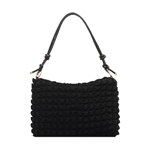 Shoulder Crossbody Bags Large Capacity Trendy Casual Messenger Black
