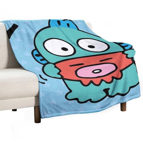 ハンギョドン 毛布 ブランケット 暖かい 肌に優しい フランネル ふわふわ 柔らかい 軽量 洗える お昼寝 お部屋 人気キャラ クリスマス 誕生日 プレゼント アニメ 推し かわいい おしゃれ