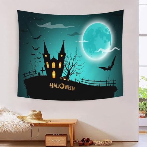 Tapisserie decoration murale bat 3D grand tissu suspendu pour chambre ado et salon