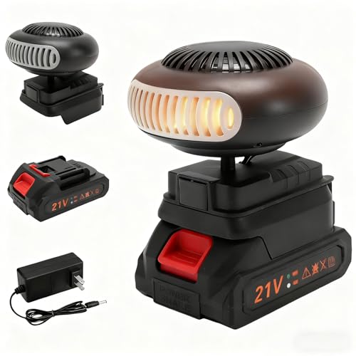 Portable Battery Operated Heater, Cordless Battery Operated...