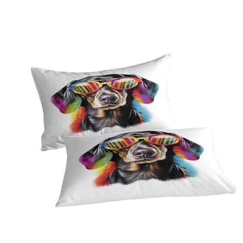 Parure de lit hypoallergénique avec fermeture éclair microfibre douce