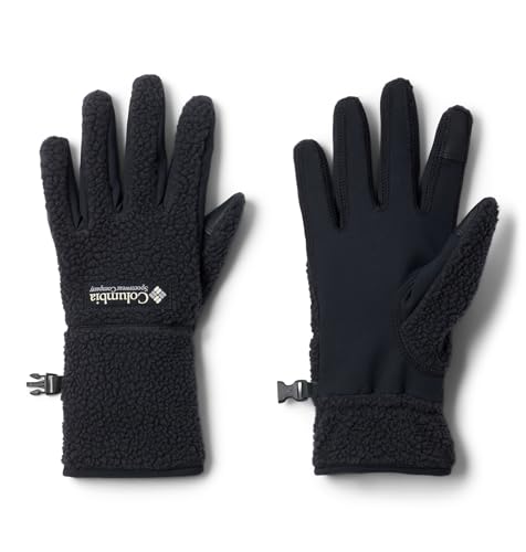 Guantes de forro polar Columbia Helvetia II Sherpa para mujer que evitan manos frías en invierno